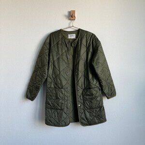 Carhartt WIP Green Quilted Jane Jacket Liner - Size XS